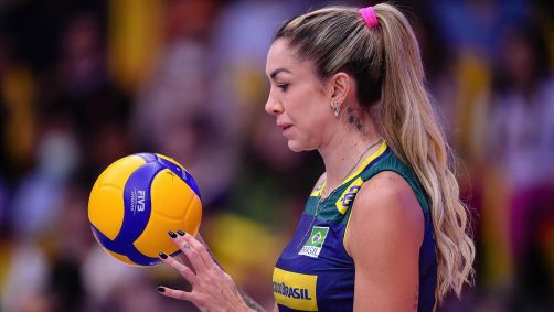 Thaisa é capitã da Seleção Brasileira Feminina de Vôlei