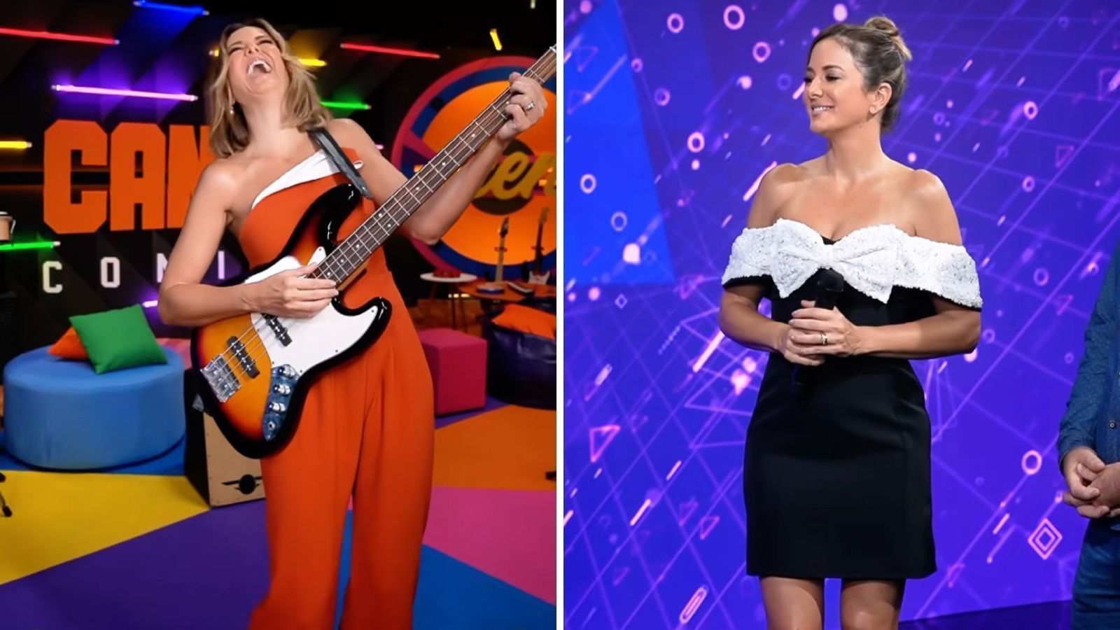 Ticiane Pinheiro celebra estreia de competição musical infantil