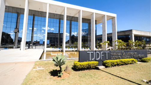 Fachada do Tribunal de Justiça do Distrito Federal e Territórios (TJ-DFT)
