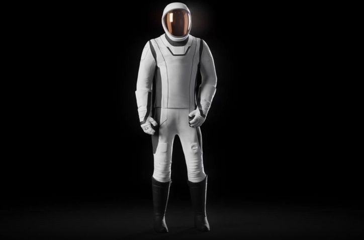 O traje espacial EVA da missão Polaris Dawn foi projetado para oferecer maior mobilidade aos astronautas. / Polaris Dawn