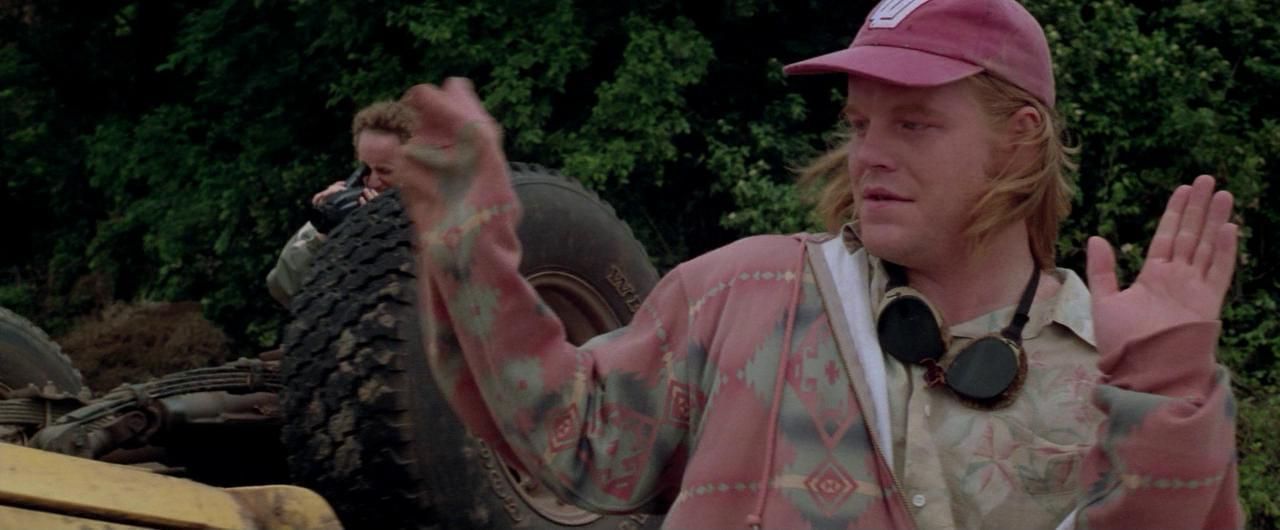 Philip Seymour Hoffman como Dusty em "Twister" / Reprodução