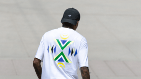 CBSK e adidas Skateboarding lançam uniformes do skate brasileiro para os Jogos Olímpicos. Peças têm arte original da artista visual Criola. Felipe Gustavo, que está classificado para Paris, participou da campanha de lançamento.