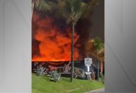 Incêndio destrói exposição da Casa Warner no Rio de Janeiro; veja imagens