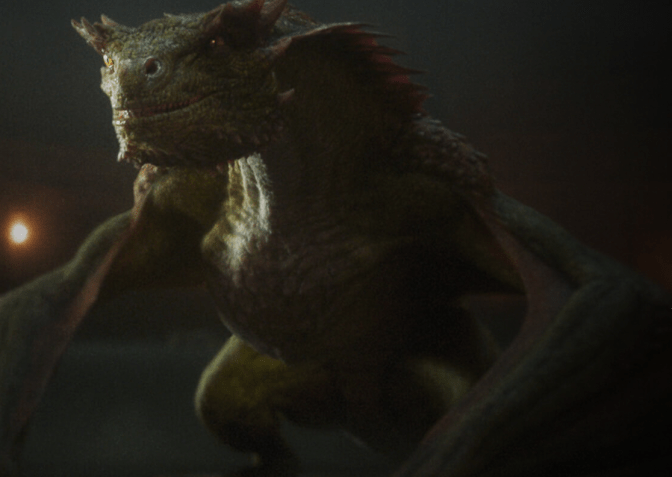 Dragão Vermax, de "A Casa do Dragão" / Foto: HBO
