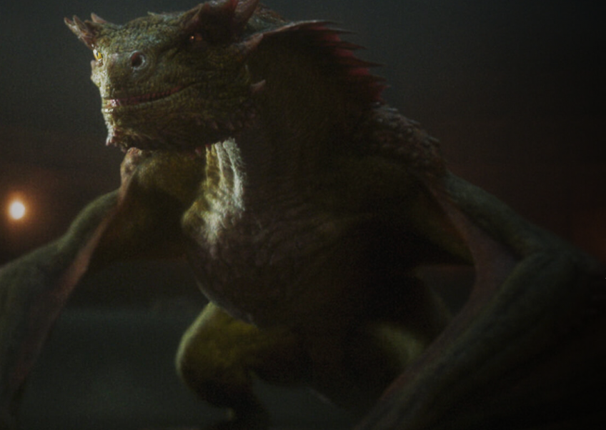 Dragão Vermax, de "A Casa do Dragão" / Foto: HBO
