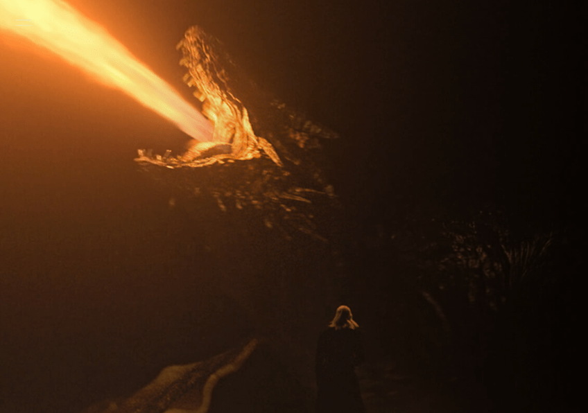 Dragão Vermithor, de "A Casa do Dragão" / HBO