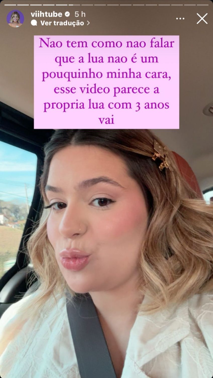 Viih Tube e Eliezer disputam quem se parece mais com a filha / Instagram/Viih Tube