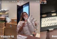 Virgínia mostra compras que fez na internet e não lembrava: 