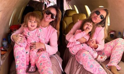 Virginia viaja para os EUA de jatinho para comprar enxoval de Zé Leonardo