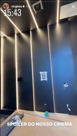 Nova mansão de Virgínia terá sala de cinema / Foto: Instagram/Virginia Fonseca