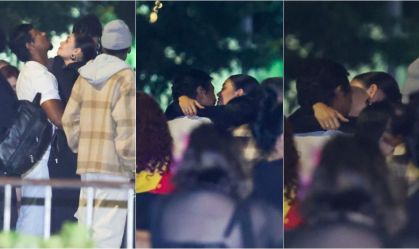 Clima de romance: Xamã e Sophie Charlotte curtem "Arraiá da Pocah" juntos
