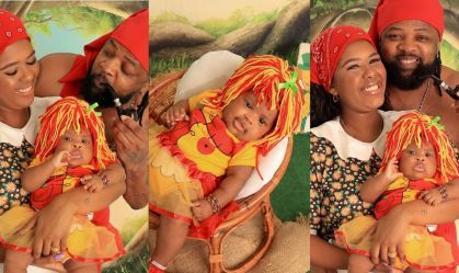 Xande de Pilares celebra 3 meses da filha com tema do "Sítio do Picapau Amarelo"