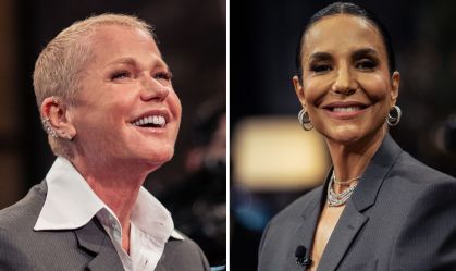 Xuxa e Ivete Sangalo combinam looks da grife de Sasha Meneghel
