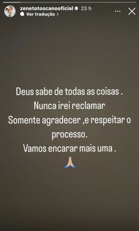 Zé Neto escreveu que "Deus sabe de todas as coisas" / Foto: Instagram/Zé Neto