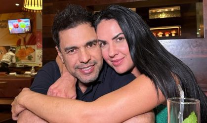 Graciele Lacerda está à espera do primeiro filho com Zezé Di Camargo