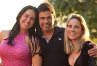 Após anúncio de gravidez, Graciele e Zezé celebram com Wanessa Camargo