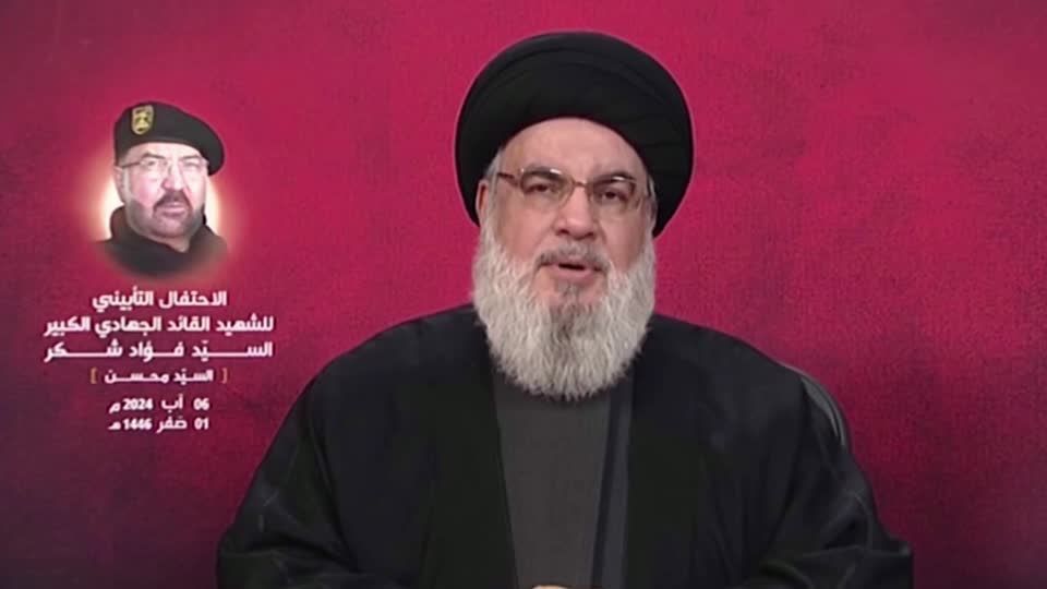 “Our response will be strong and effective” vowed Lebanon’s Hezbollah chief in a televised speech