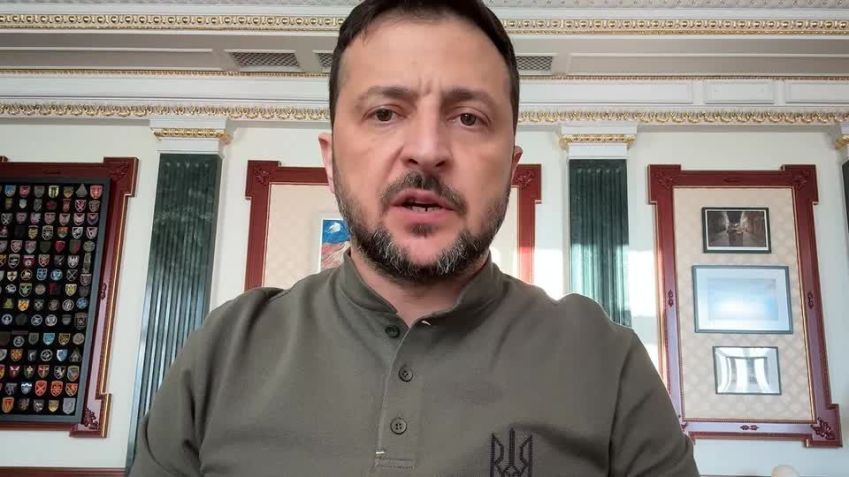 Volodymyr Zelensky, presidente da Ucrânia • REUTERS