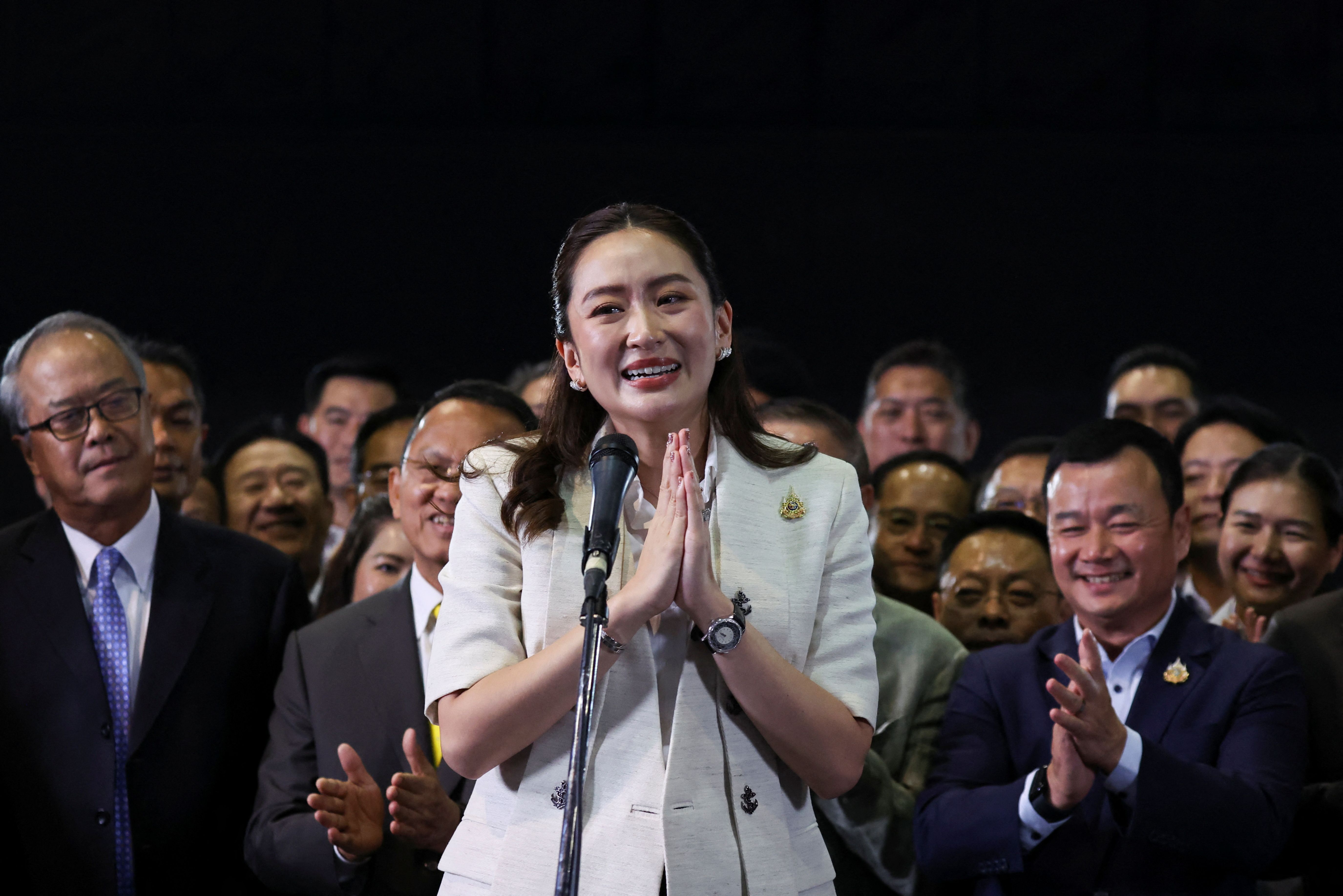 Paetongtarn Shinawatra em Bangcoc