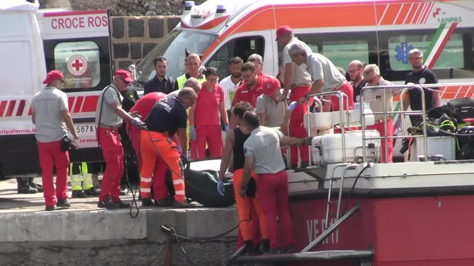 One body recovered, six missing after yacht sinks off Sicily