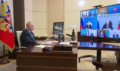 Putin faz reunião de governo para avaliar incursão ucraniana em Kursk