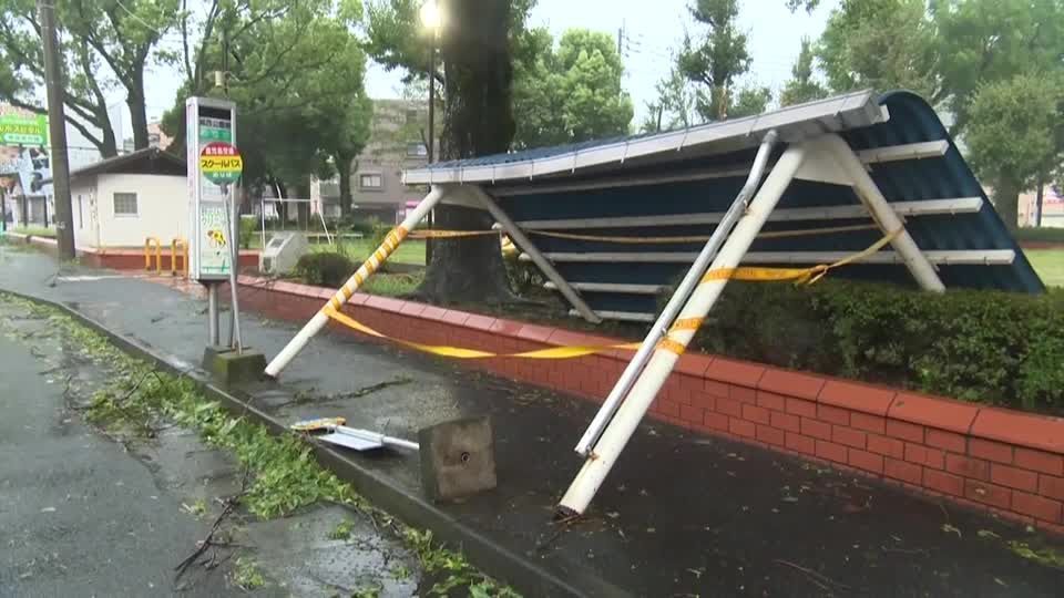 Japan hit by heavy rain, power outages as Typhoon Shanshan makes landfall