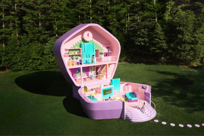 Polly Pocket ganha casa em tamanho real / Foto: Juan Navarro Above Summit