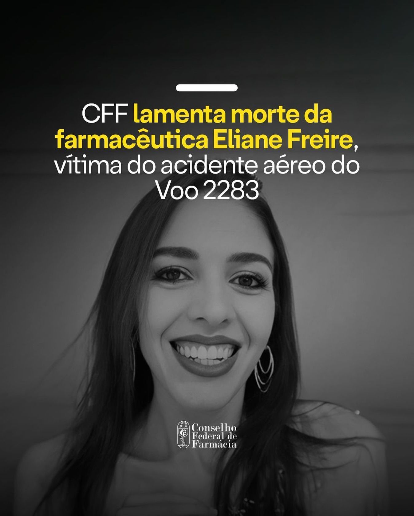 Eliane Andrade Freire é uma das vítimas da queda do voo 2283 da Voepass / Reprodução/redes sociais