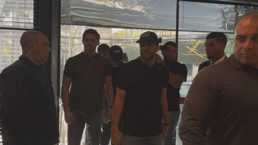 Marçal chega para entrevista no podcast de Caio Carneiro, na tarde desta quarta-feira (21) • CNN