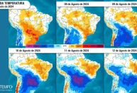 Onda de frio derruba temperatura no RS hoje e chega a São Paulo nesta sexta-feira (9)