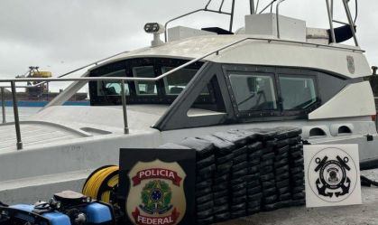 Cocaína é encontrada em casco de navio no Porto de Santos; embarcação tinha como destino a Espanha