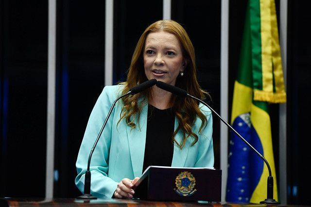 Senadora Janaína Farias (PT-CE) está na vaga de Augusta Brito / 11/07/2024 - Roque de Sá/Agência Senado