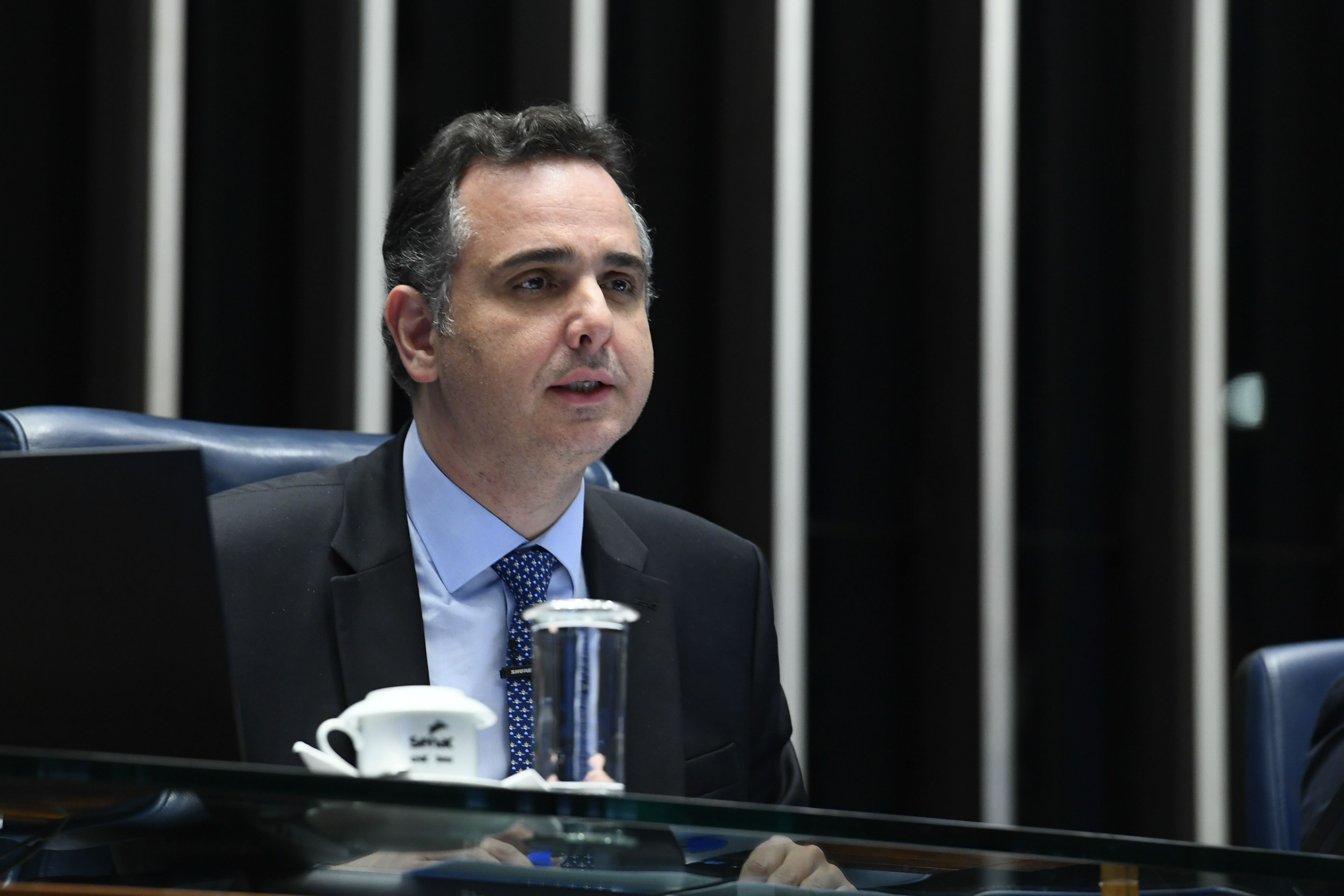 Presidente do Senado Federal, senador Rodrigo Pacheco (PSD-MG)