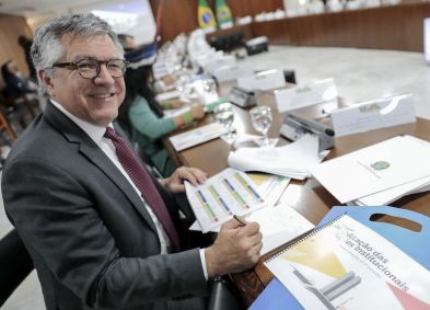 O ministro das Relações Institucionais, Alexandre Padilha