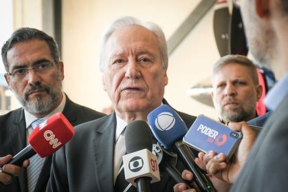 O ministro da Justiça, Ricardo Lewandowski