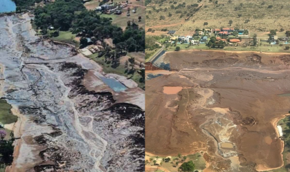 Barragem de lago ao lado de condomínio de luxo rompe no Mato Grosso do Sul
