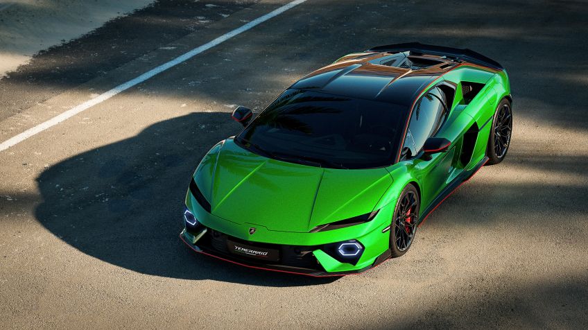 Lamborghini Temerario na cor Verde Mercurius com o Allegeritta Package • Lamborghini / Divulgação