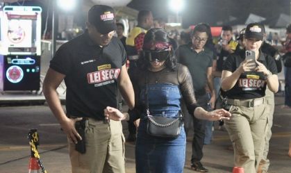 Detran do Amapá promove ação com óculos que simula sensação de embriaguez