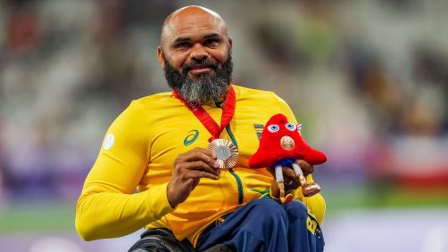 Ariosvaldo Fernandes, o Parré, garantiu o bronze nos 100m T53
