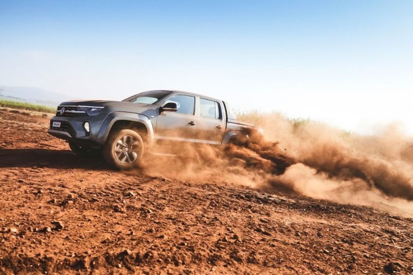 Amarok 2025 tem motor 3.0 V6 (crédito: Divulgação/Volkswagen)