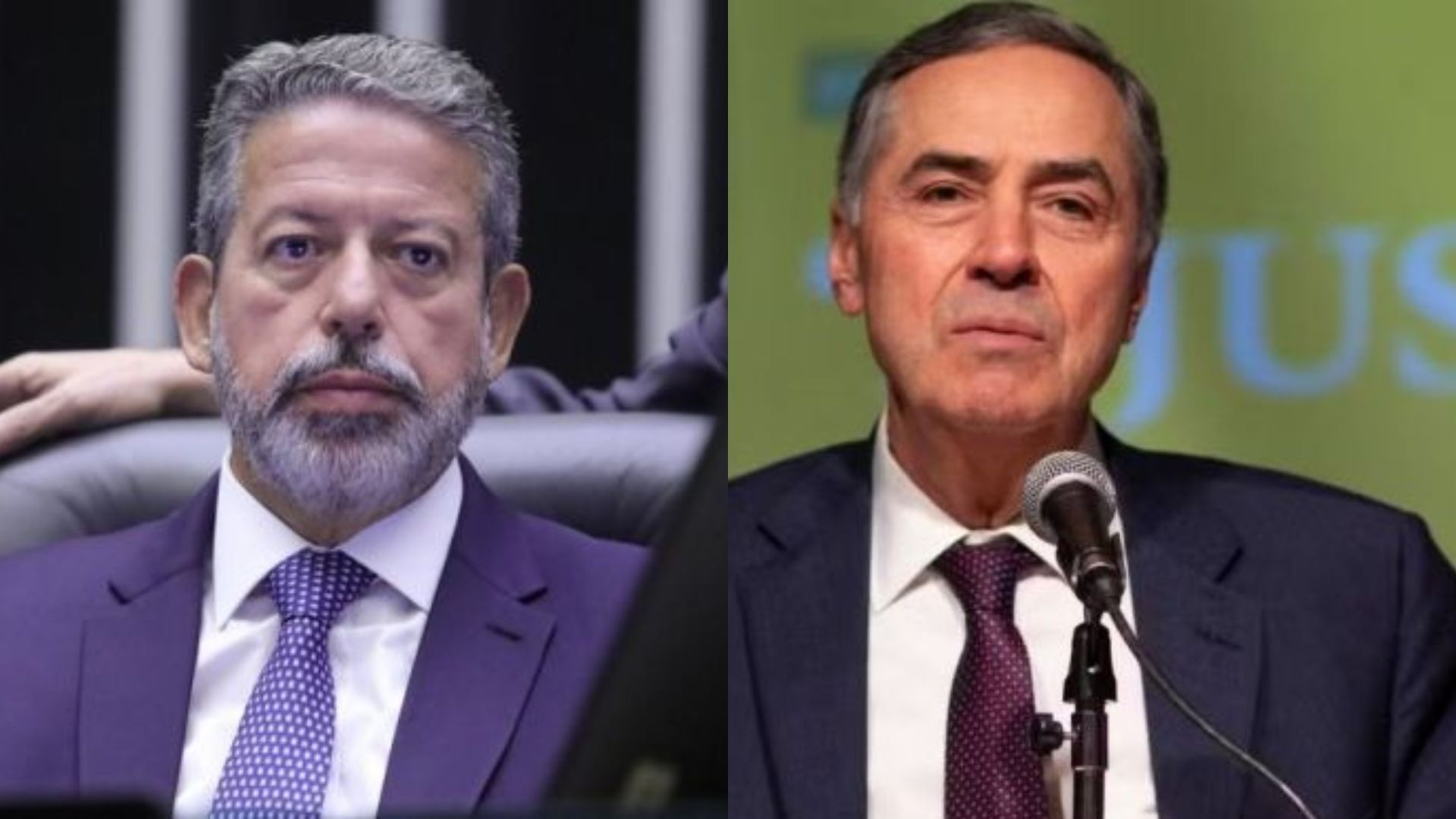 Arthur Lira e Luis Roberto Barroso
