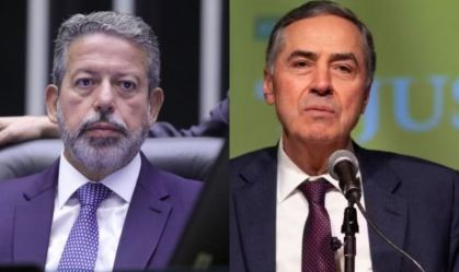 Arthur Lira e Luis Roberto Barroso