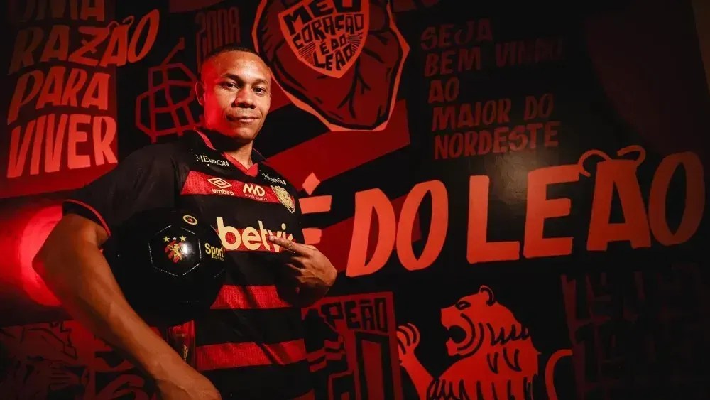 Atacante Wellington Silva, de 31 anos, é o novo reforço do Sport para a Série B