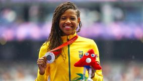 Zileide Cassiano foi prata no Salto em distância T20