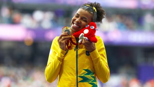Rayane Soares conquistou a medalha de ouro e bateu o recorde mundial nos 400m T13