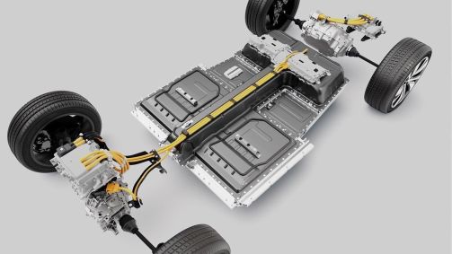 Sistema de baterias do Volvo XC40