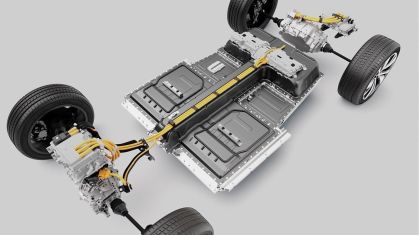 Sistema de baterias do Volvo XC40