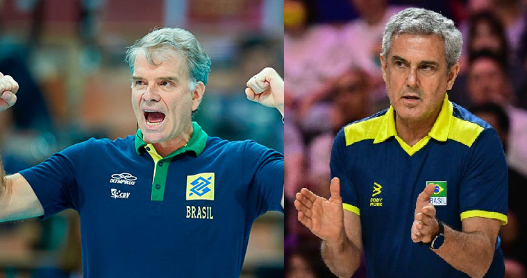 Bernardinho e José Roberto Guimarães