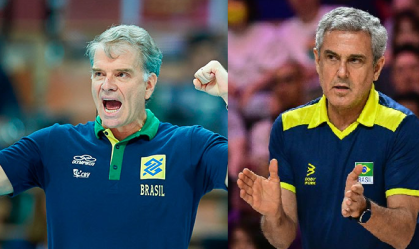 Bernardinho e José Roberto Guimarães