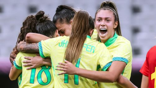 Brasil está na final no Futebol Feminino